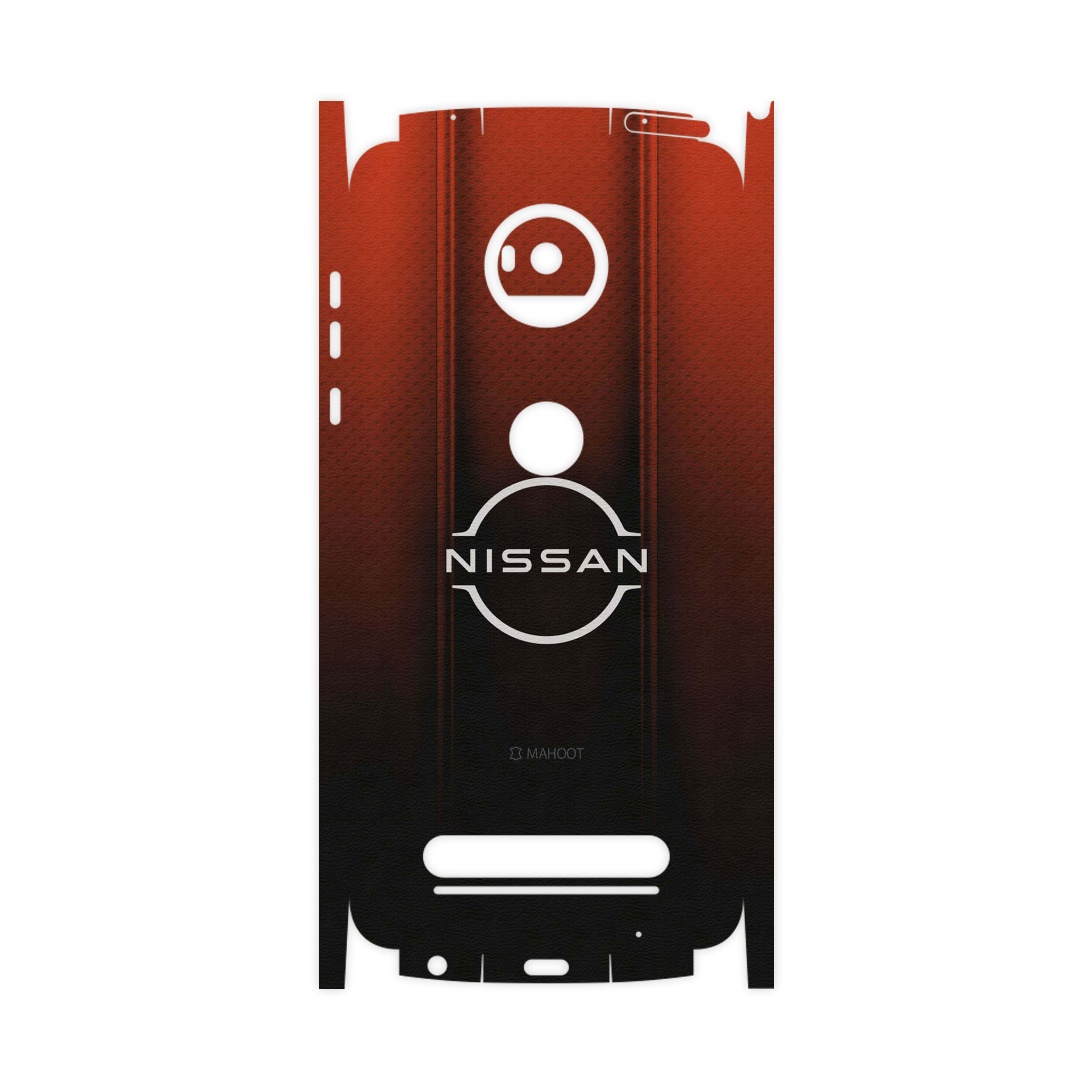 برچسب پوششی ماهوت مدل Nissan-FullSkin مناسب برای گوشی موبایل موتورولا Moto Z2 Play