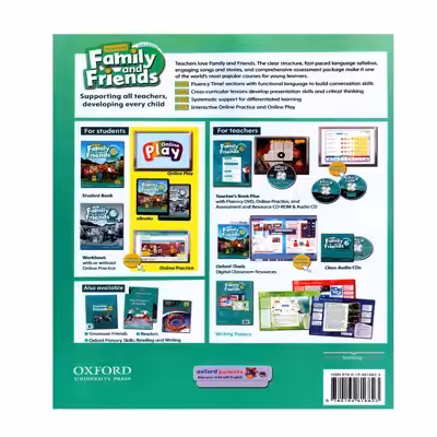 کتاب Family And Friends 6 اثر Jenny Quintana And Eileen Flannigan انتشارات آرماندیس دو جلدی
