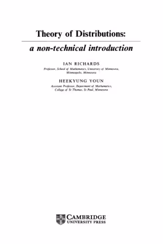 خرید و دانلود نسخه کامل کتاب The theory of distributions: A nontechnical introduction