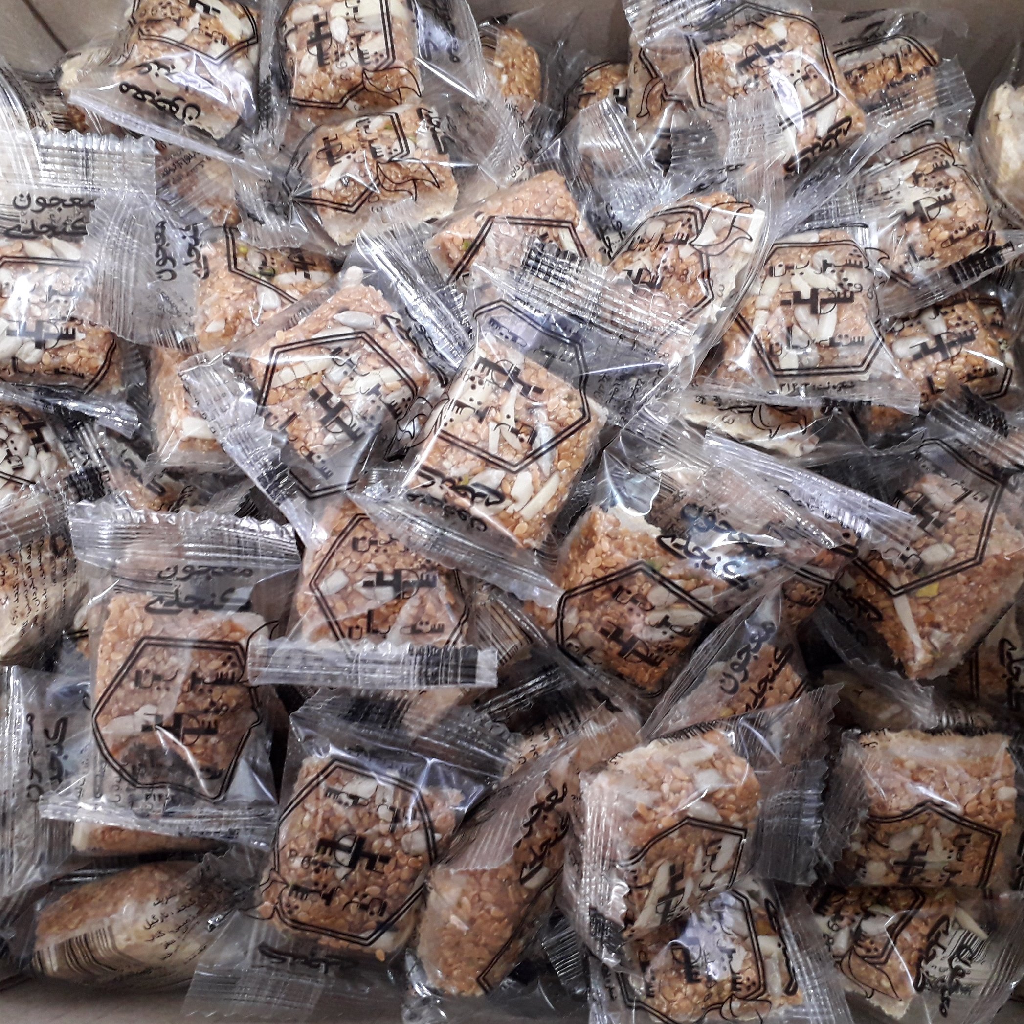 معجون کنجدی نارگیلی ( لقمه ای)شیرین شهد