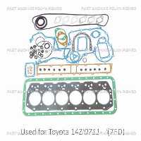 واشر کامل موتور لیفتراک تویوتا مدل Toyota 4P