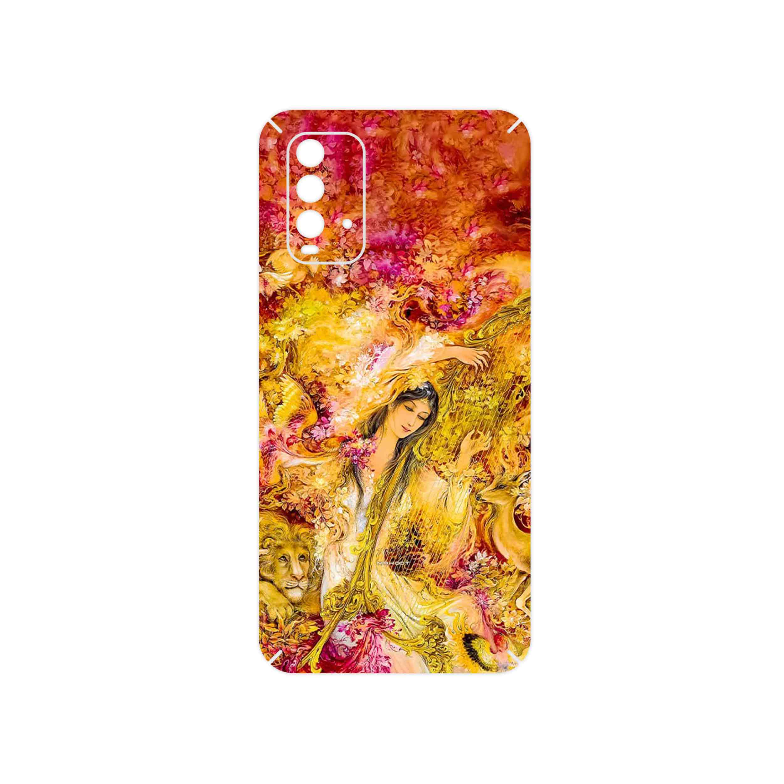 برچسب پوششی ماهوت مدل Persian miniature 1 مناسب برای گوشی موبایل شیائومی Redmi 9T