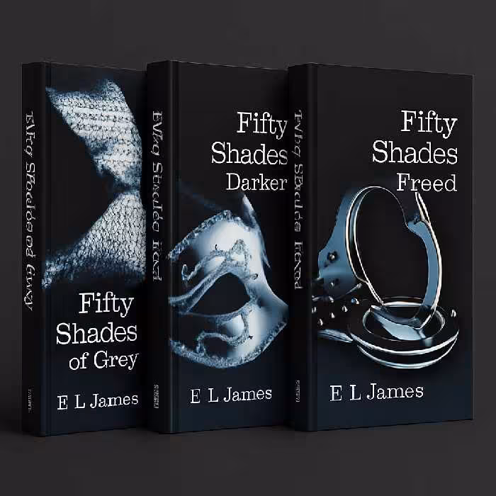 خرید مجموعه سه جلدی Fifty Shades Trilogy پنجاه سایه (بدون حذفیات)