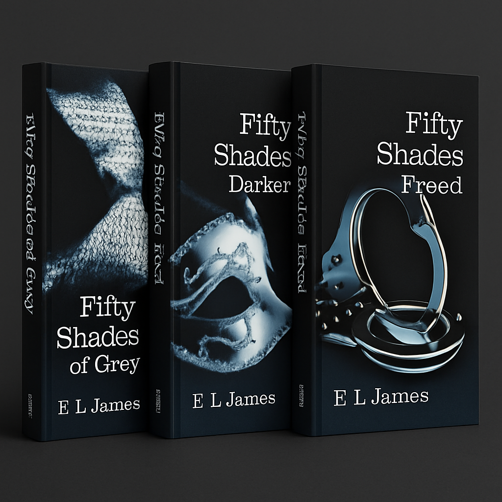 خرید مجموعه سه جلدی Fifty Shades Trilogy پنجاه سایه (بدون حذفیات)