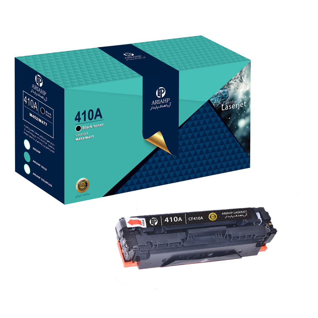 تونر مشکی آریا اچ پی مدل Gold-410A