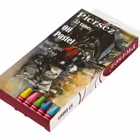پاستل روغنی 12 رنگ پییرسز piersez کد PZ0383