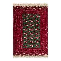 فرش دستبافت سه متری مدل ترکمن کد 1153