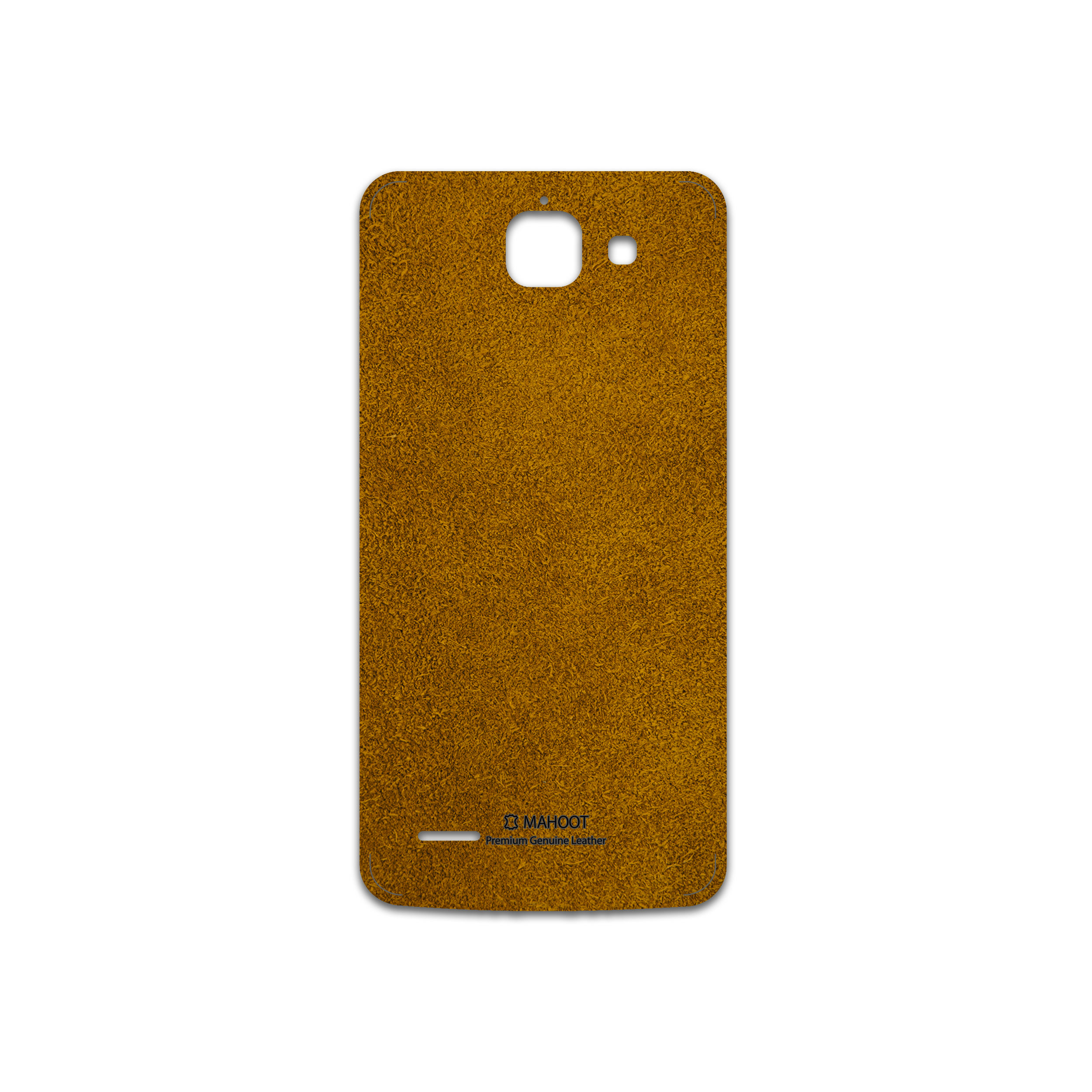 برچسب پوششی ماهوت مدل Brown-Chamois-Leather مناسب برای گوشی موبایل هوآوی Ascend G730