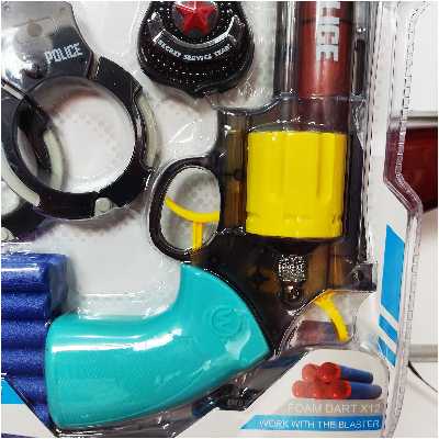 تفنگ بازی مدل دو کاره آب پاش تیر ابری