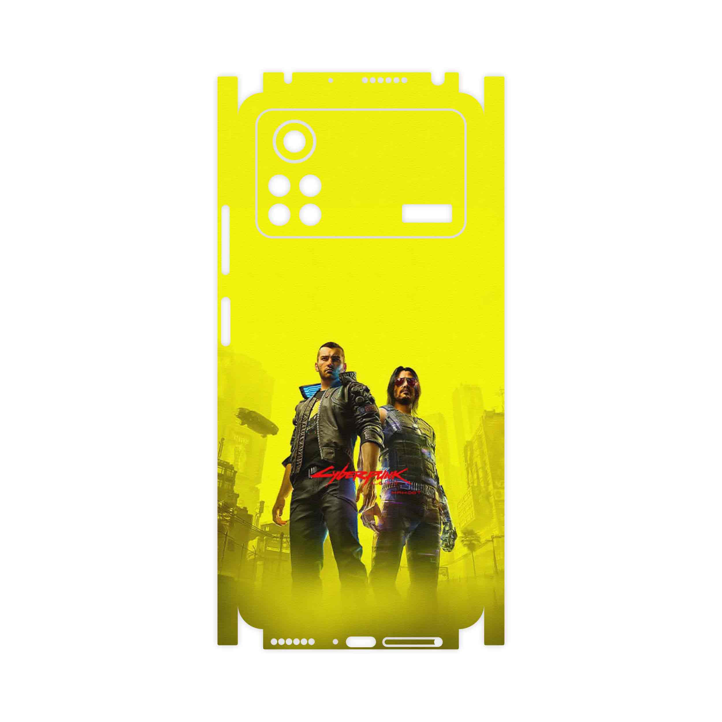 برچسب پوششی ماهوت مدل Cyberpunk Game Series-FullSkin مناسب برای گوشی موبایل شیائومی Poco X4 Pro 5G