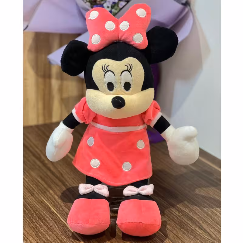 عروسک مدل میکی موس ارتفاع50 cm-عروسک بافتنی-عروسک دخترانه و پسرانه -عروسک سرگرمی