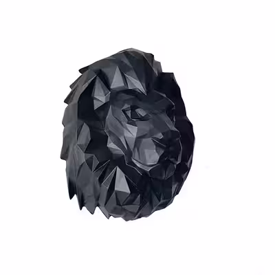 دیوارکوب مدل شیر گرافیکی