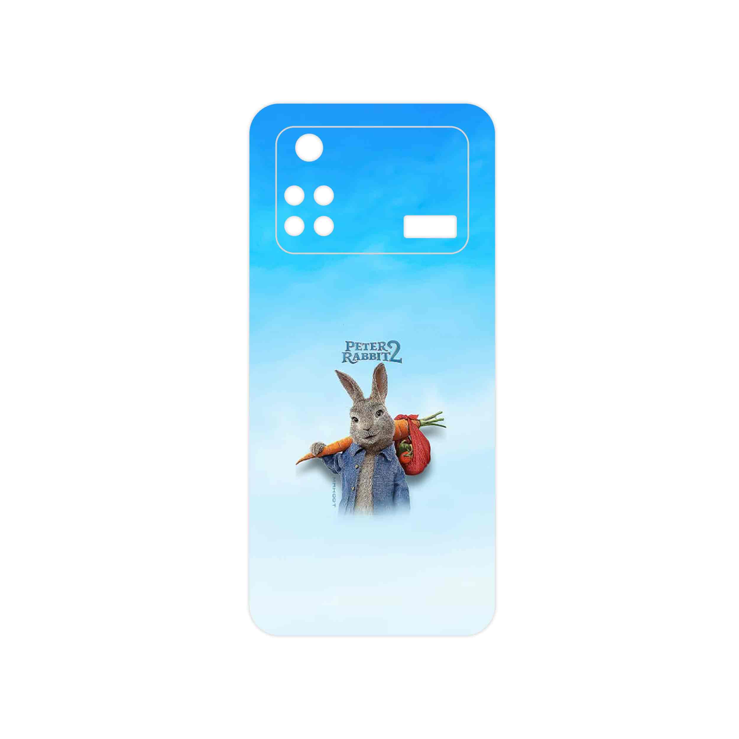 برچسب پوششی ماهوت مدل Peter Rabbit مناسب برای گوشی موبایل شیائومی Poco M4 Pro 4G