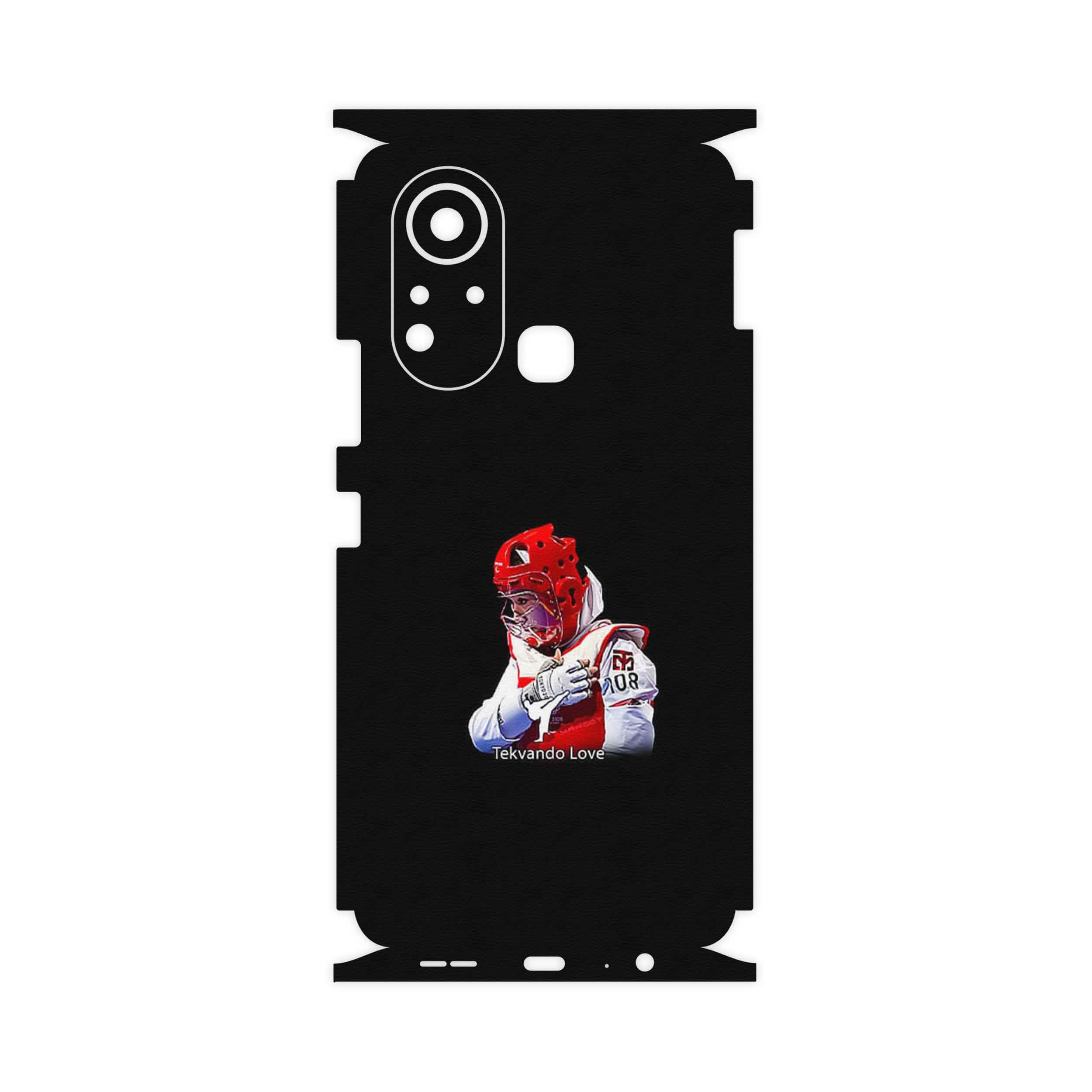 برچسب پوششی ماهوت مدل Tekvando-FullSkin مناسب برای گوشی موبایل اینفینیکس Hot 11s