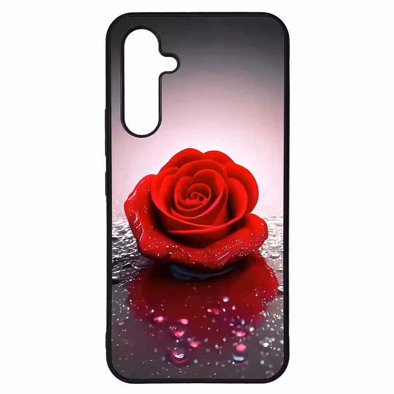 کاور طرح گل رز کد G-024 مناسب برای گوشی موبایل سامسونگ Galaxy A54 / A54 5G | دیجی قاب دونی