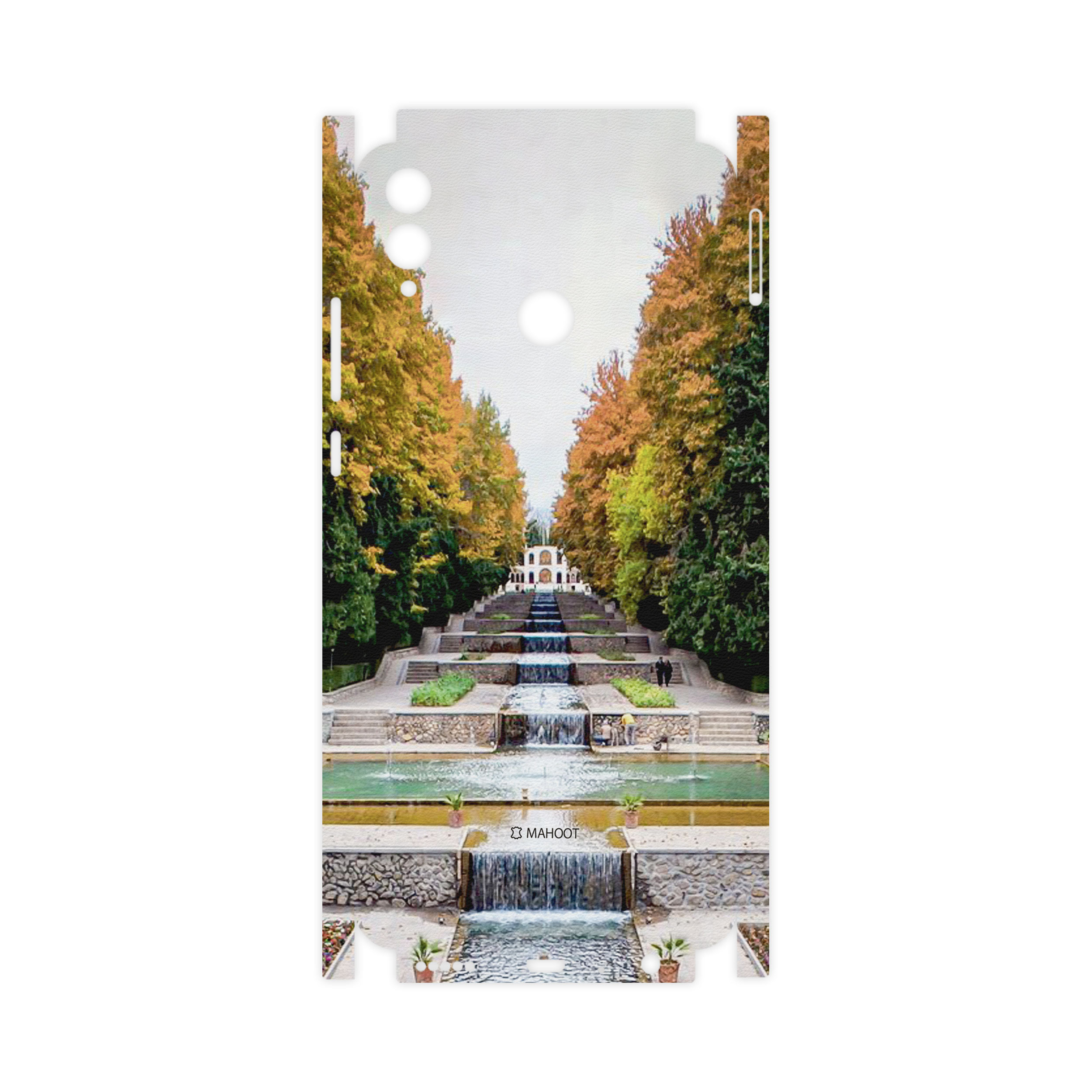 برچسب پوششی ماهوت مدل SHAHZADEH-Garden-FullSkin مناسب برای گوشی موبایل آنر 8X