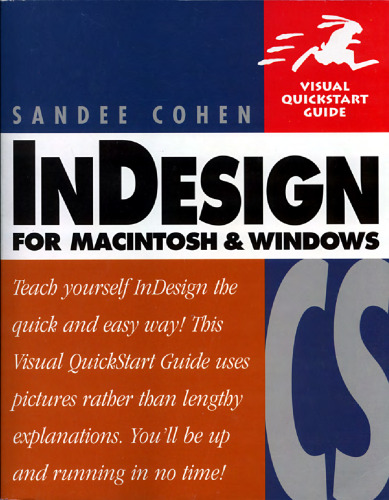 خرید و دانلود نسخه کامل کتاب InDesign CS for Macintosh and Windows