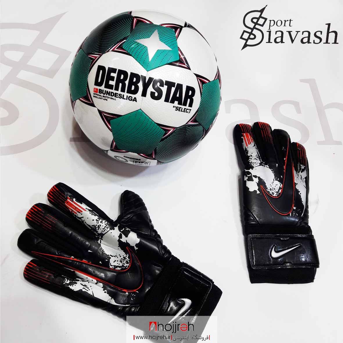 اطلاعات ، قیمت و خرید دستکش دروازه بانی حرفه ای ویژه بزرگسالان NIKE کد SI142
