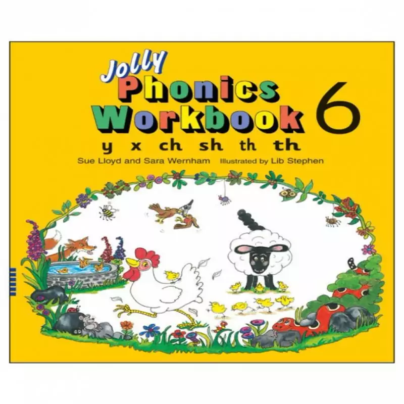 Jolly Phonics Workbook Book 6 کتاب