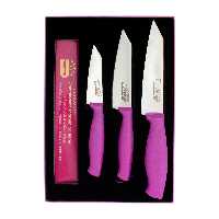 ست چاقو چهار پارچه ثمین دست زنجان مدل SDZ22N-111