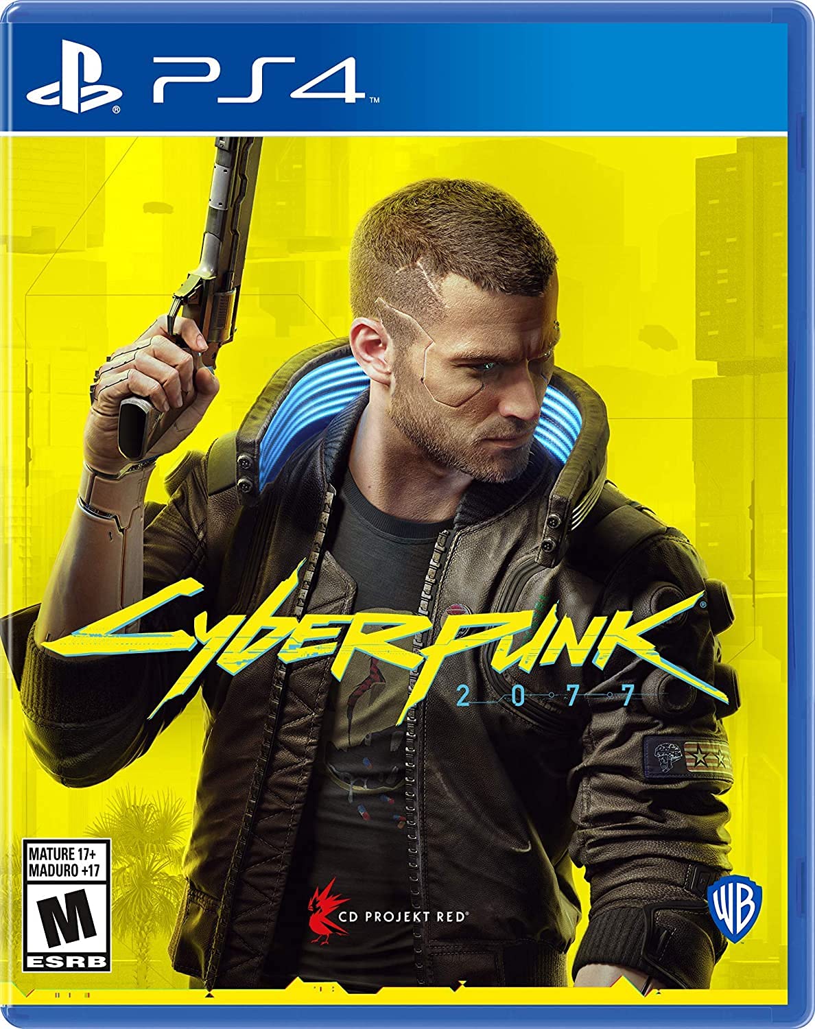 دیسک بازی Cyberpunk 2077 Ps4 کارکرده استوک
