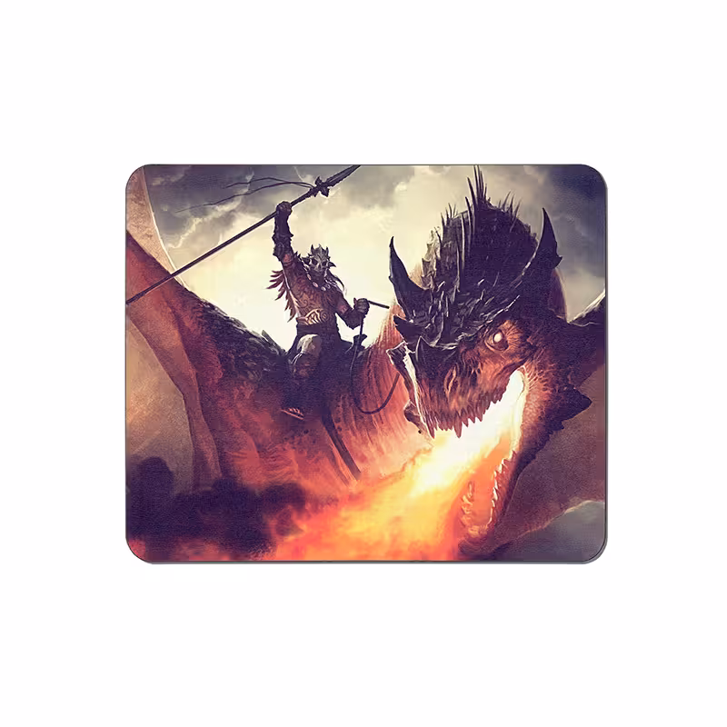 ماوس پد طرح dragon rider کد 3697