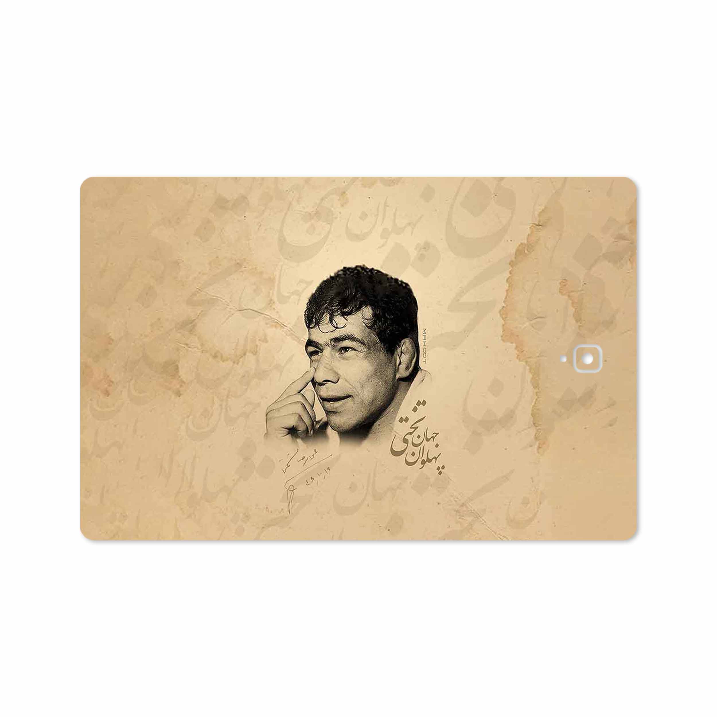 برچسب پوششی ماهوت مدل Gholamreza Takhti مناسب برای تبلت سامسونگ Galaxy Tab S4 10.5 2018 T835