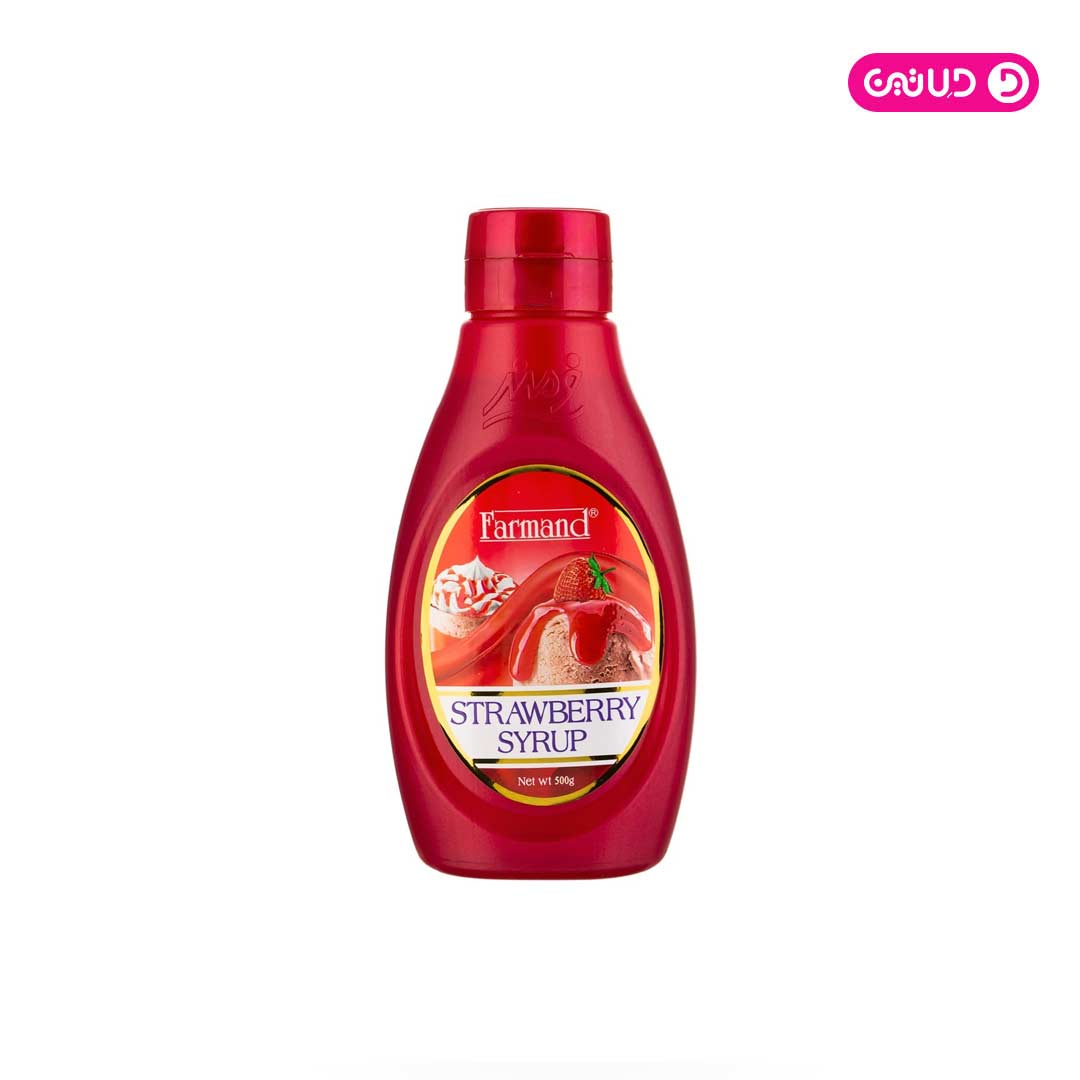سس توت فرنگی فرمند 500 گرم
