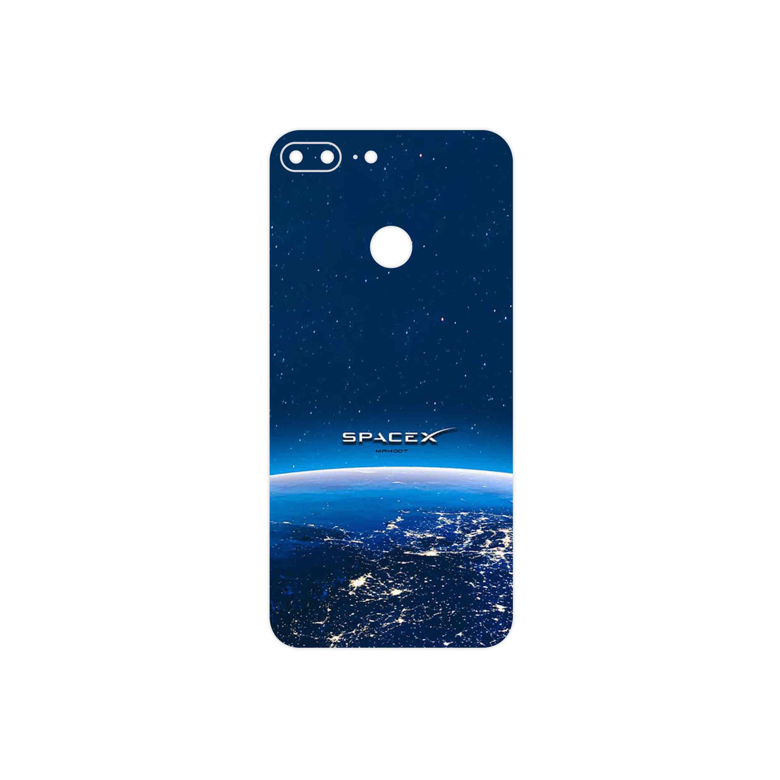 برچسب پوششی ماهوت مدل Space X مناسب برای گوشی موبایل آنر 9 Lite