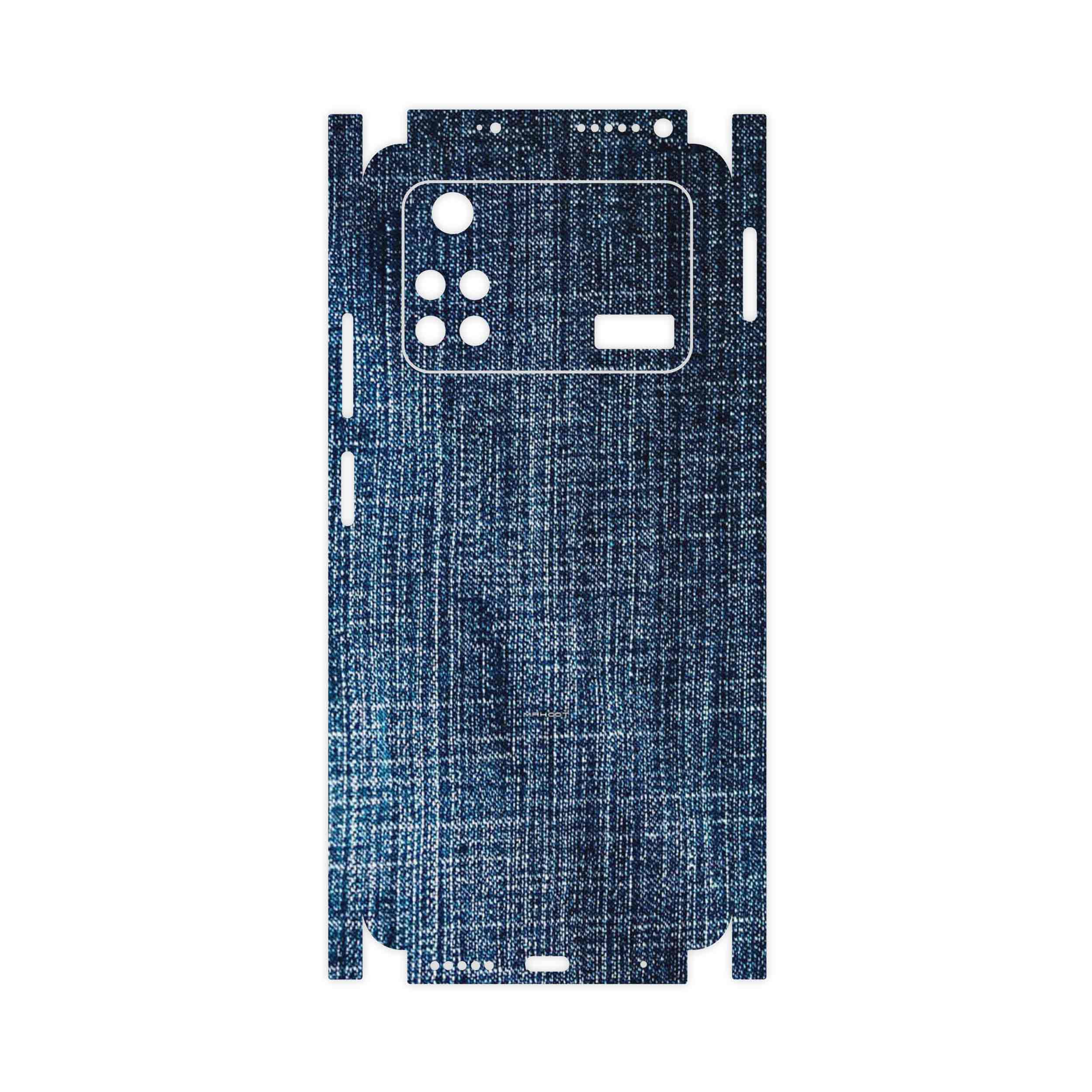 برچسب پوششی ماهوت مدل Fabric Texture 3-FullSkin مناسب برای گوشی موبایل شیائومی Poco M4 Pro 4G