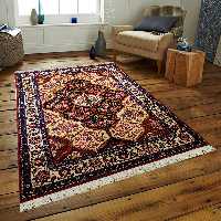 فرش دستبافت سه متری طرح درخت زندگی کد AA425