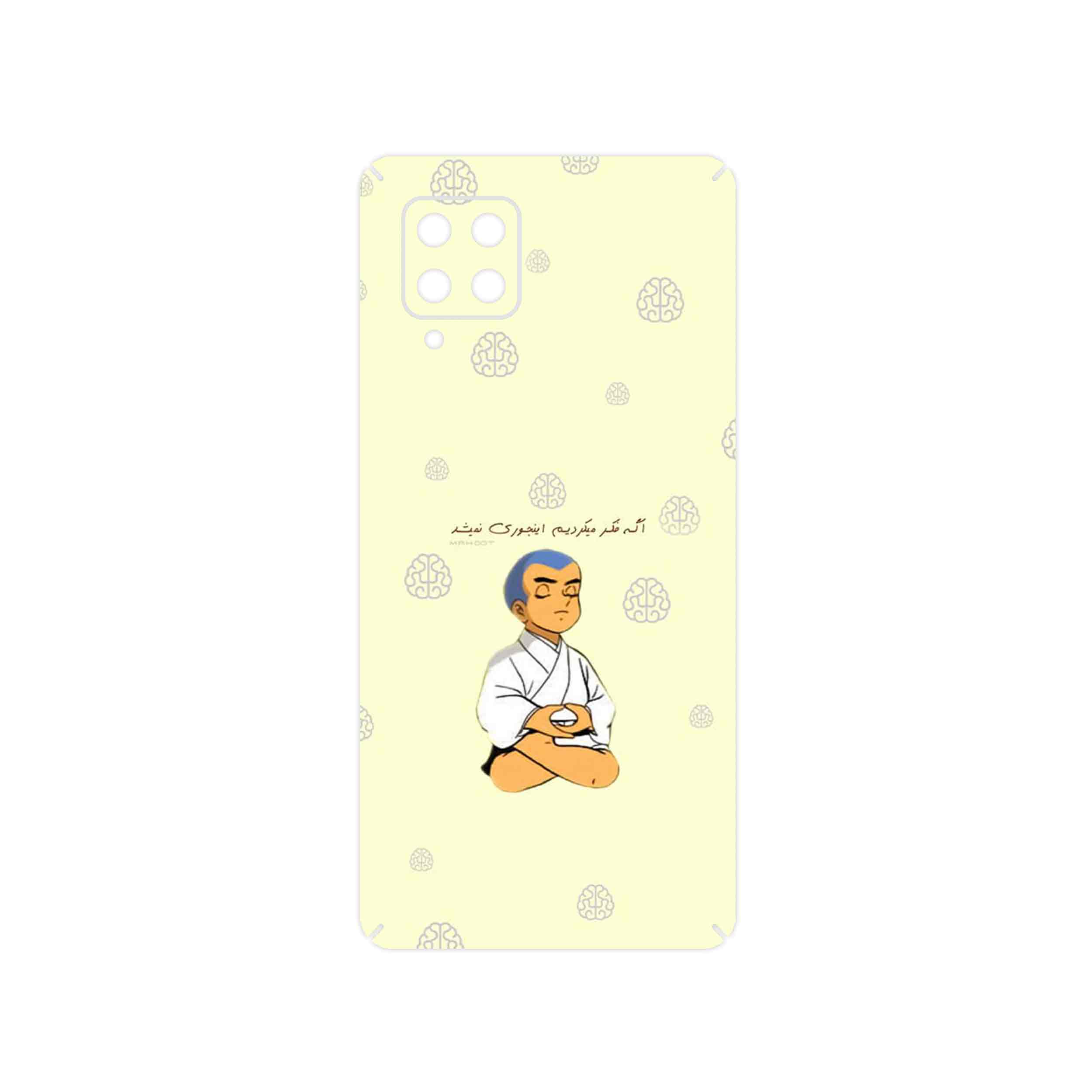 برچسب پوششی ماهوت مدل Ikkyu-san مناسب برای گوشی موبایل سامسونگ Galaxy A42
