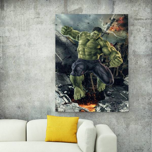 تابلو شاسی طرح هالک مدل TSH800 | دنیای قاب