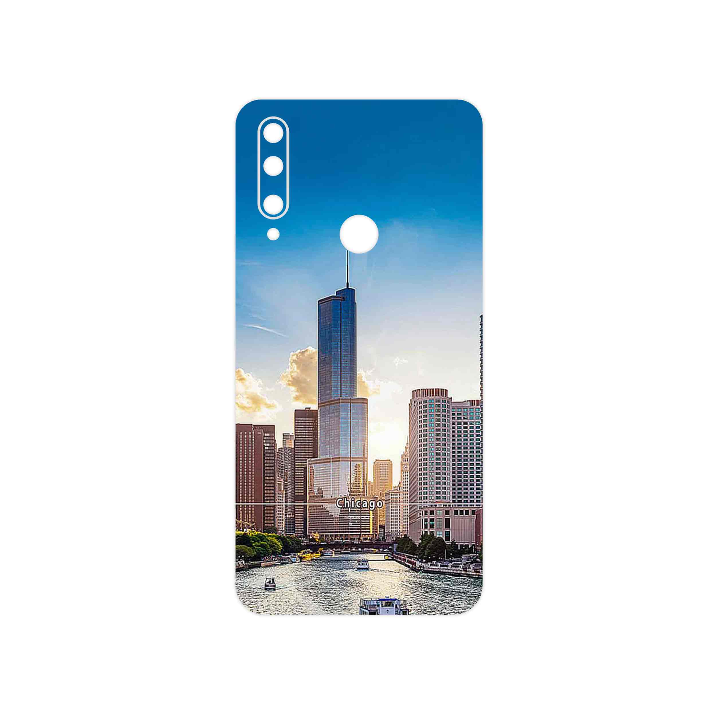 برچسب پوششی ماهوت مدل City of Chicago مناسب برای گوشی موبایل آنر 9X