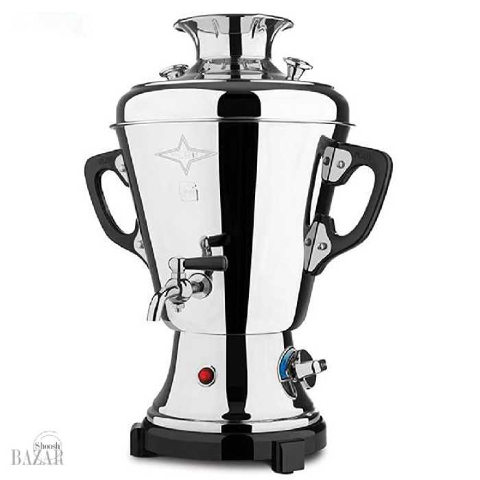 سماور برقی استیل 6 لیتر پلان کد 6110