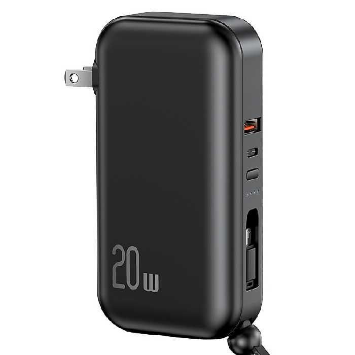 شارژ همراه و شارژ دیواری یوسمز مدل CD172-20W ظرفیت 10000 میلی آمپر