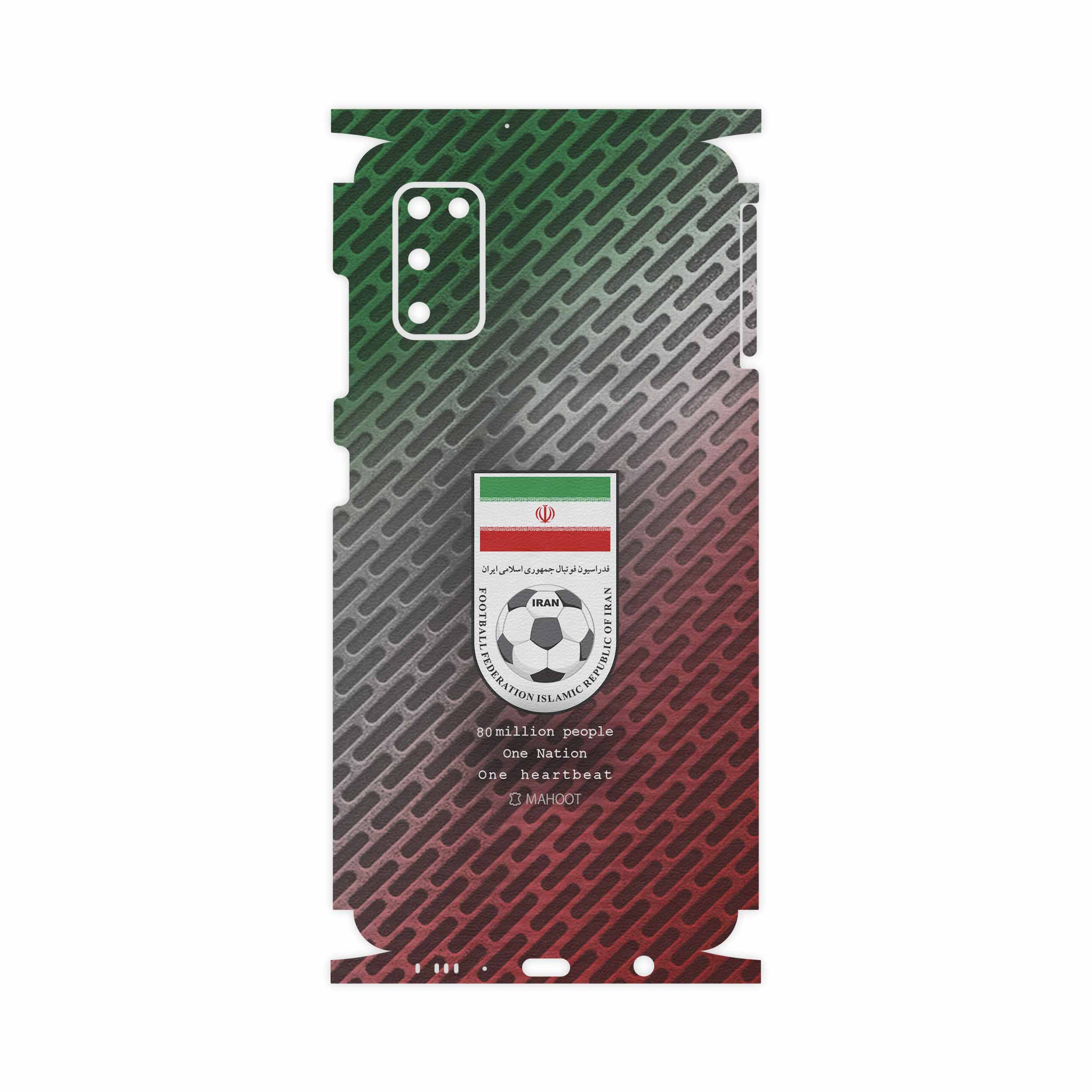 برچسب پوششی ماهوت مدل Iran-National-Football-Team-FullSkin مناسب برای گوشی موبایل سامسونگ Galaxy A41