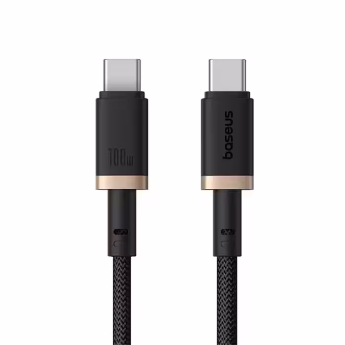 کابل فست شارژ 100W دو سر Type-C باسئوس Baseus Dura Type-C to Type-C 100W cable 1m P10377803U01-00