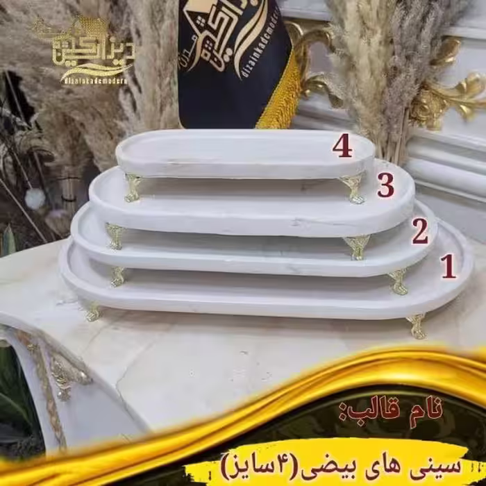 قالب سینی های بیضی
