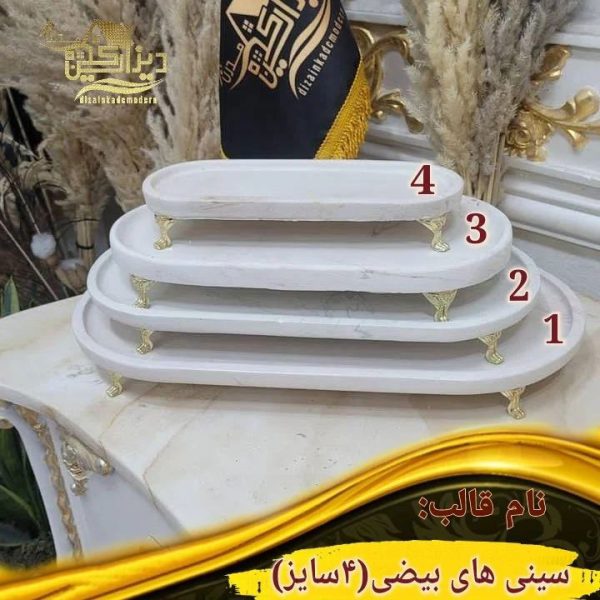 قالب سینی های بیضی