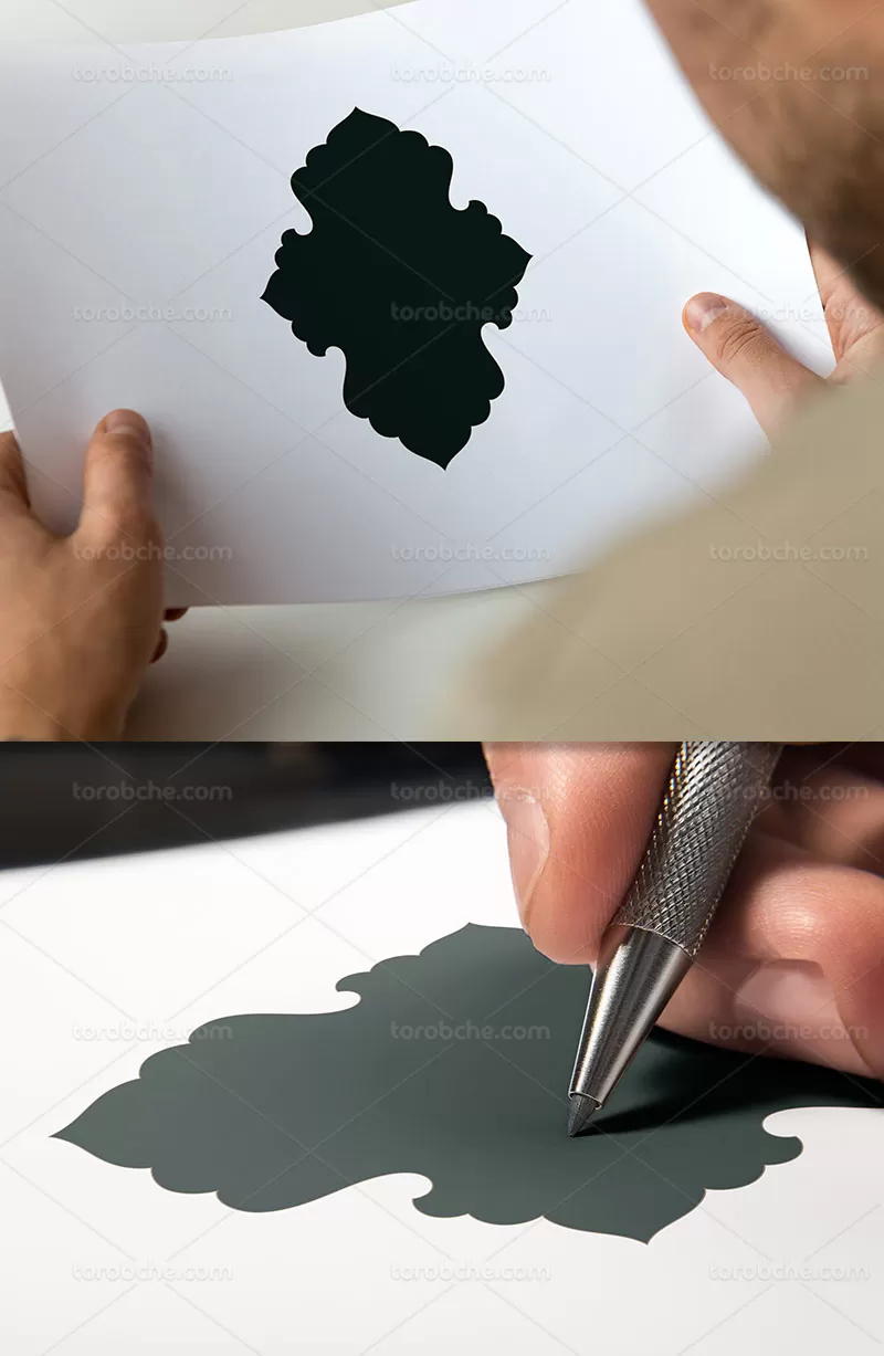 کادر تذهیب 140 | گرافیک با طعم تربچه