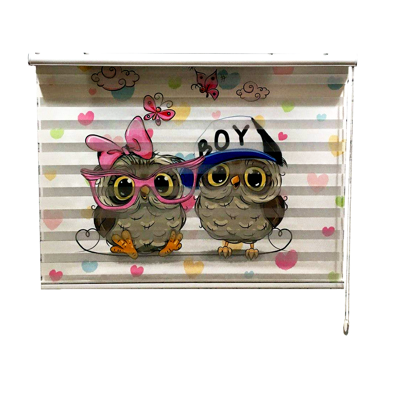 پرده زبرا مدل TD-26 سایز 160x180 سانتی‌ متر