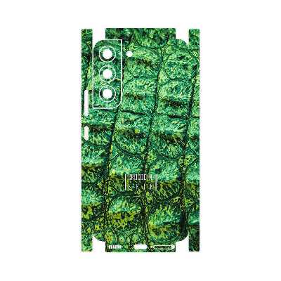 برچسب پوششی ماهوت مدل Crocodile Skin-FullSkin مناسب برای گوشی موبایل سامسونگ Galaxy S22 5G