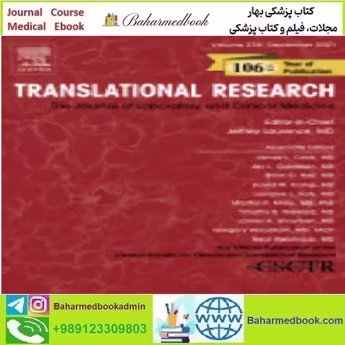 Translational Research Volume 227 to 238 2021 TRUE