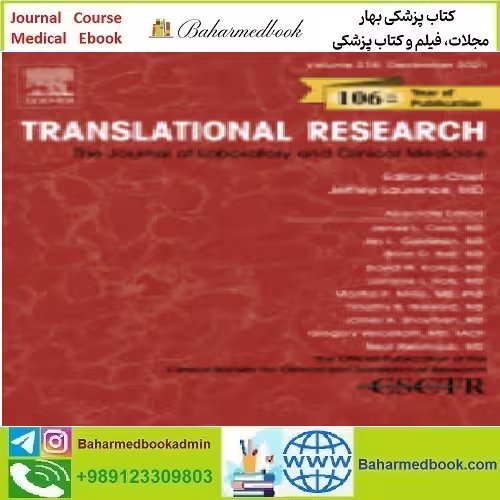 Translational Research Volume 227 to 238 2021 TRUE