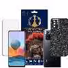 برچسب پوششی اینفینیتی مدل PRO MAX مناسب برای گوشی موبایل شیایومی REDMI NOTE 10 PRO به همراه محافظ صفحه نمایش