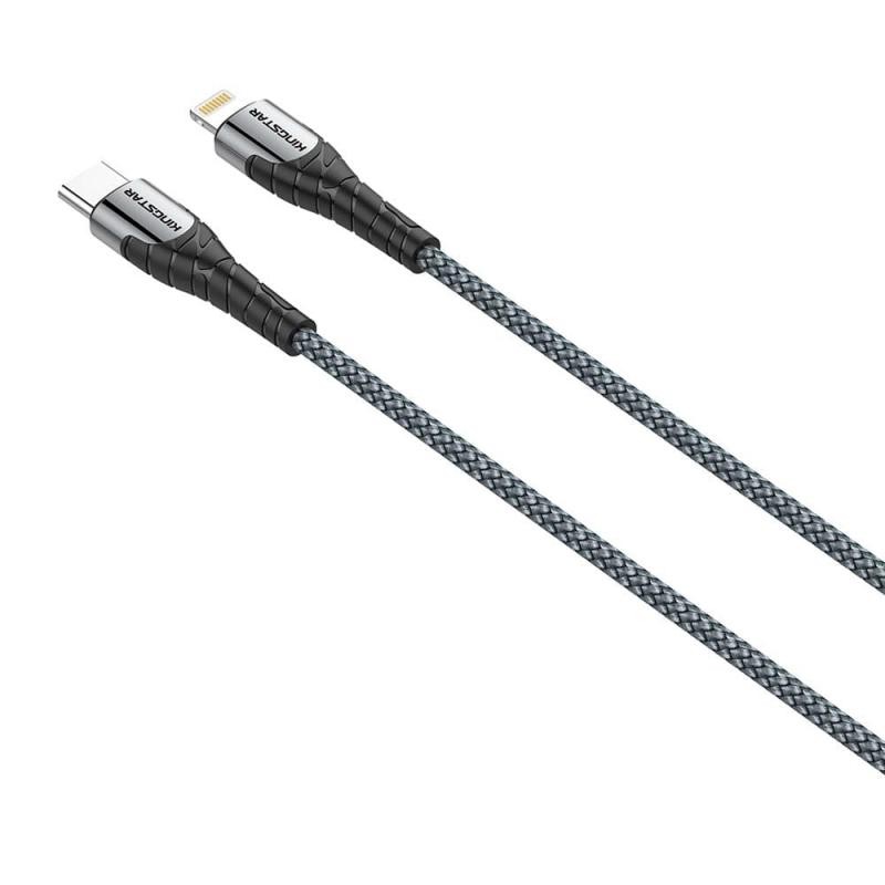کابل تایپ سی به لایتنینگ 30 واتی کینگ استار K351 ic


