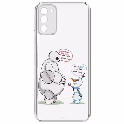 کاور طرح Olaf &amp; Bymax مناسب برای گوشی موبایل سامسونگ Galaxy S23 Plus