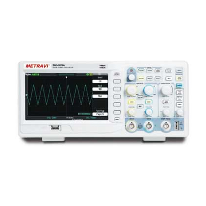 اسیلوسکوپ دیجیتال 70 مگ 2 کانال مگاتک مدل MEGATEK GDS-1052U