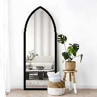 آینه قدی الف چوبی طرح ندا 60-w-160